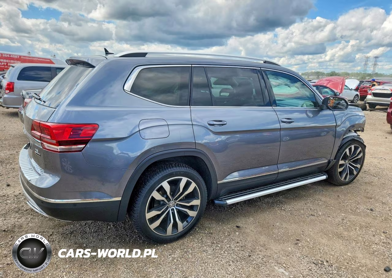2019 Volkswagen Atlas Sel Premium VIN:1V2NR2CAXKC605672 - 3