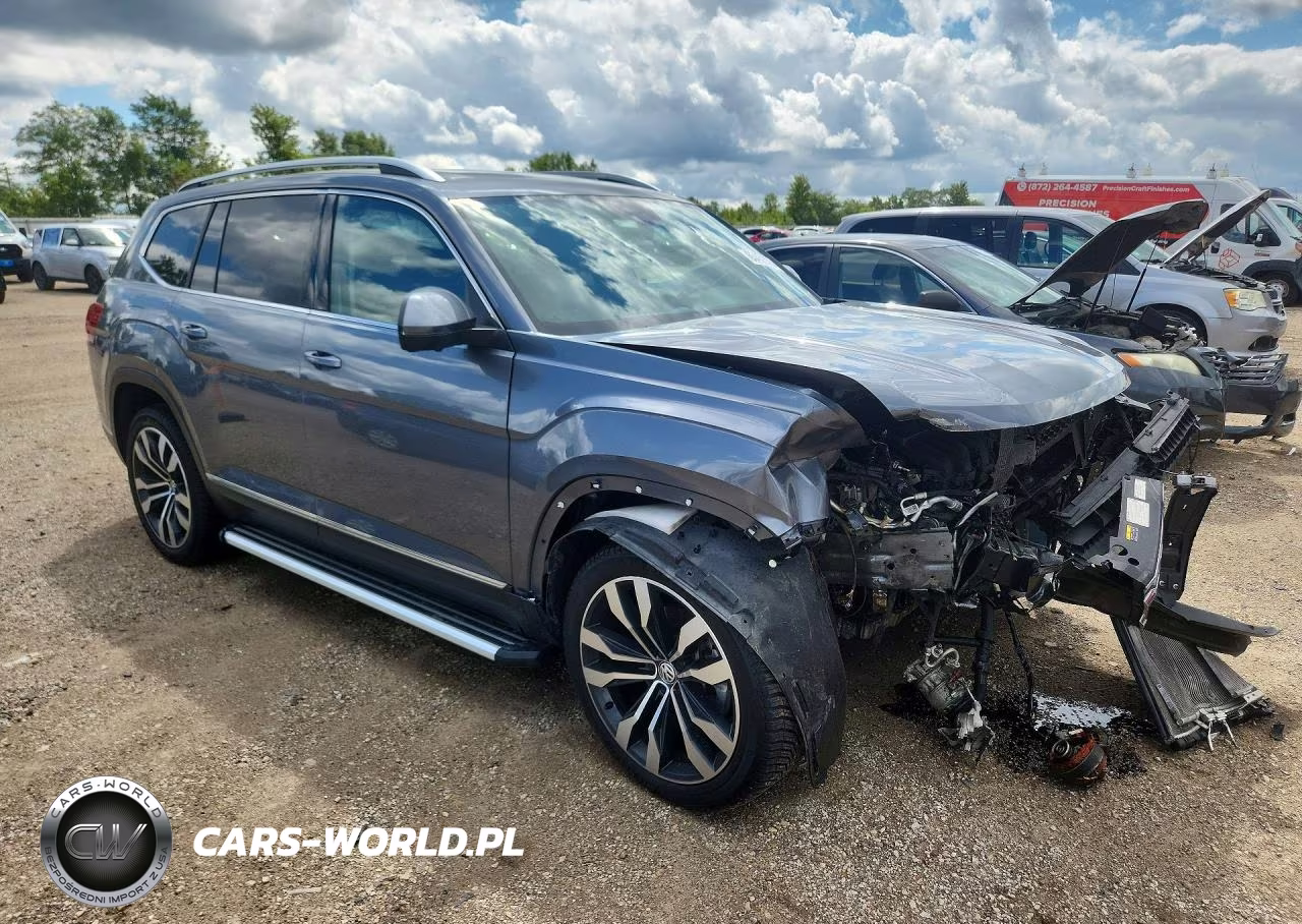 2019 Volkswagen Atlas Sel Premium VIN:1V2NR2CAXKC605672 - 4
