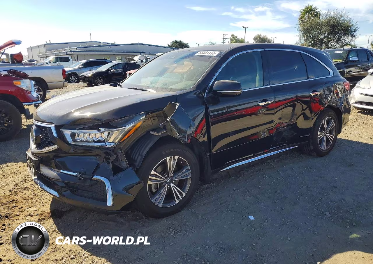 2017 Acura Mdx VIN:5J8YD4H33HL003810 - 1