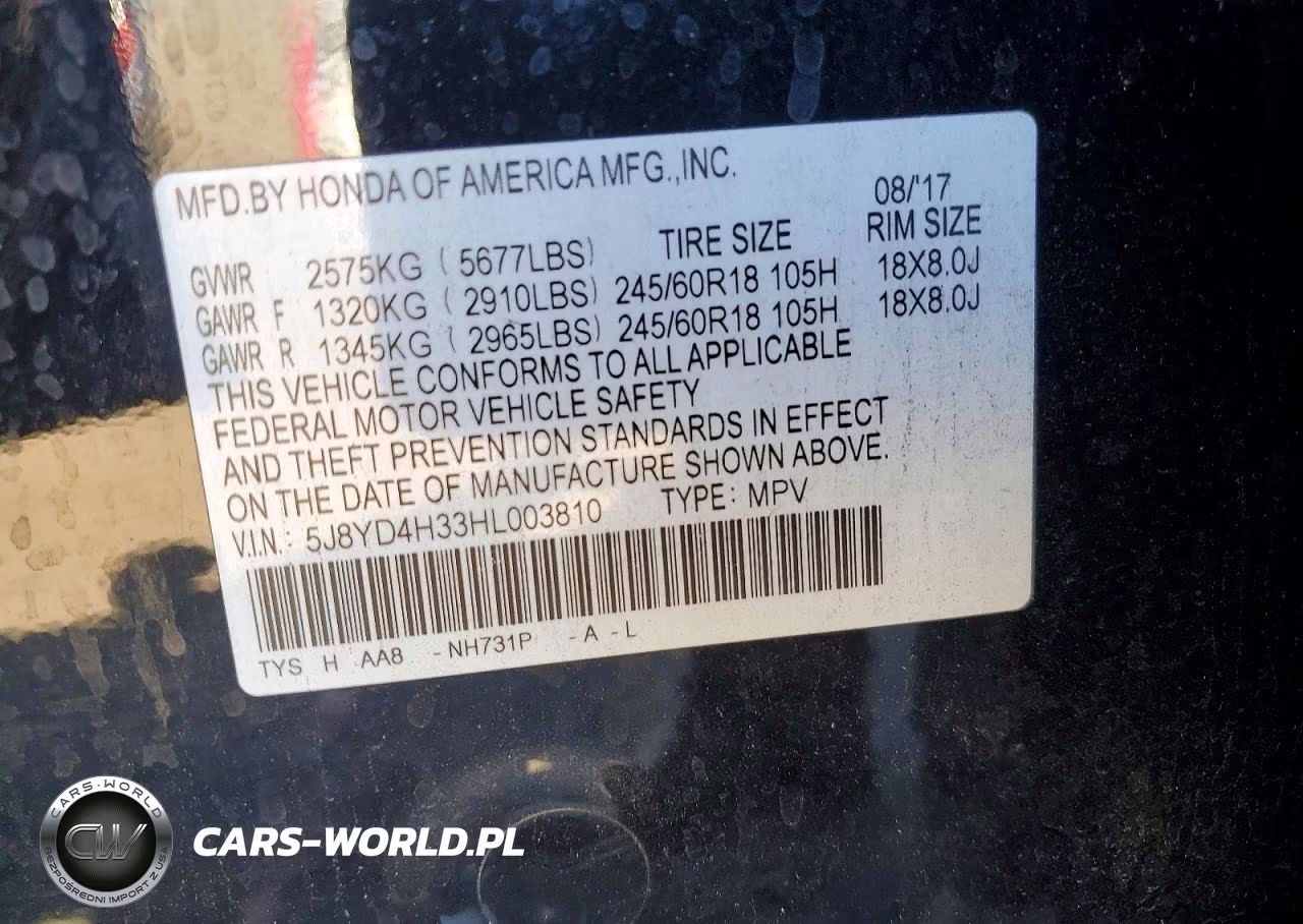 2017 Acura Mdx VIN:5J8YD4H33HL003810 - 13