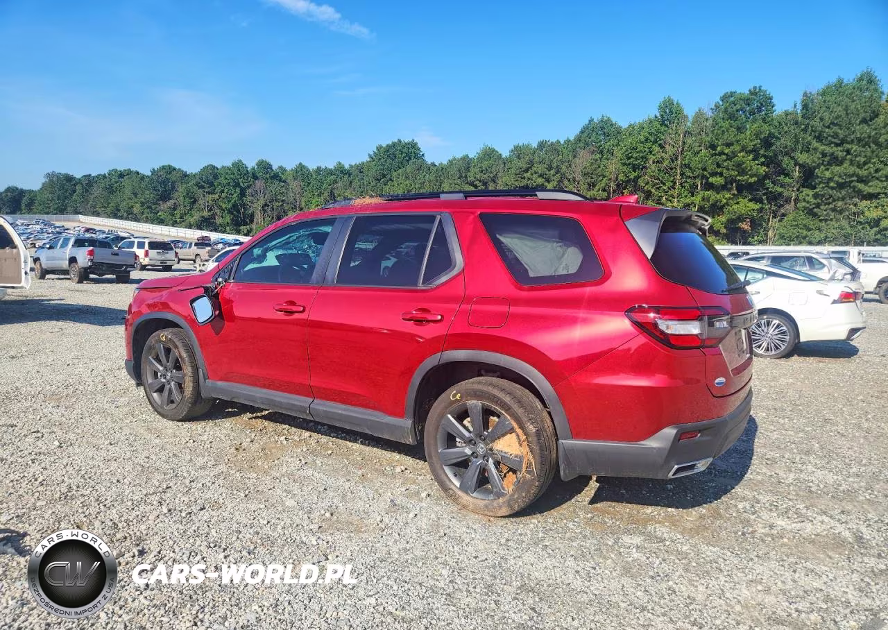 2025 Honda Pilot Sport VIN:5FNYG2H37SB037222 - 2