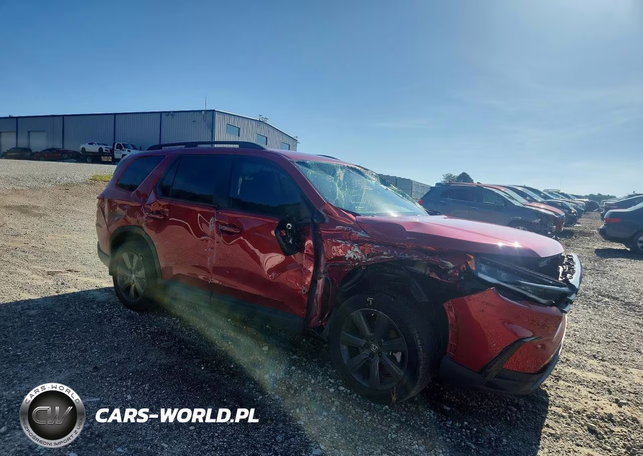2025 Honda Pilot Sport VIN:5FNYG2H37SB037222 - 4