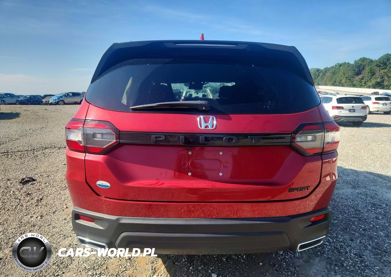 2025 Honda Pilot Sport VIN:5FNYG2H37SB037222 - 6