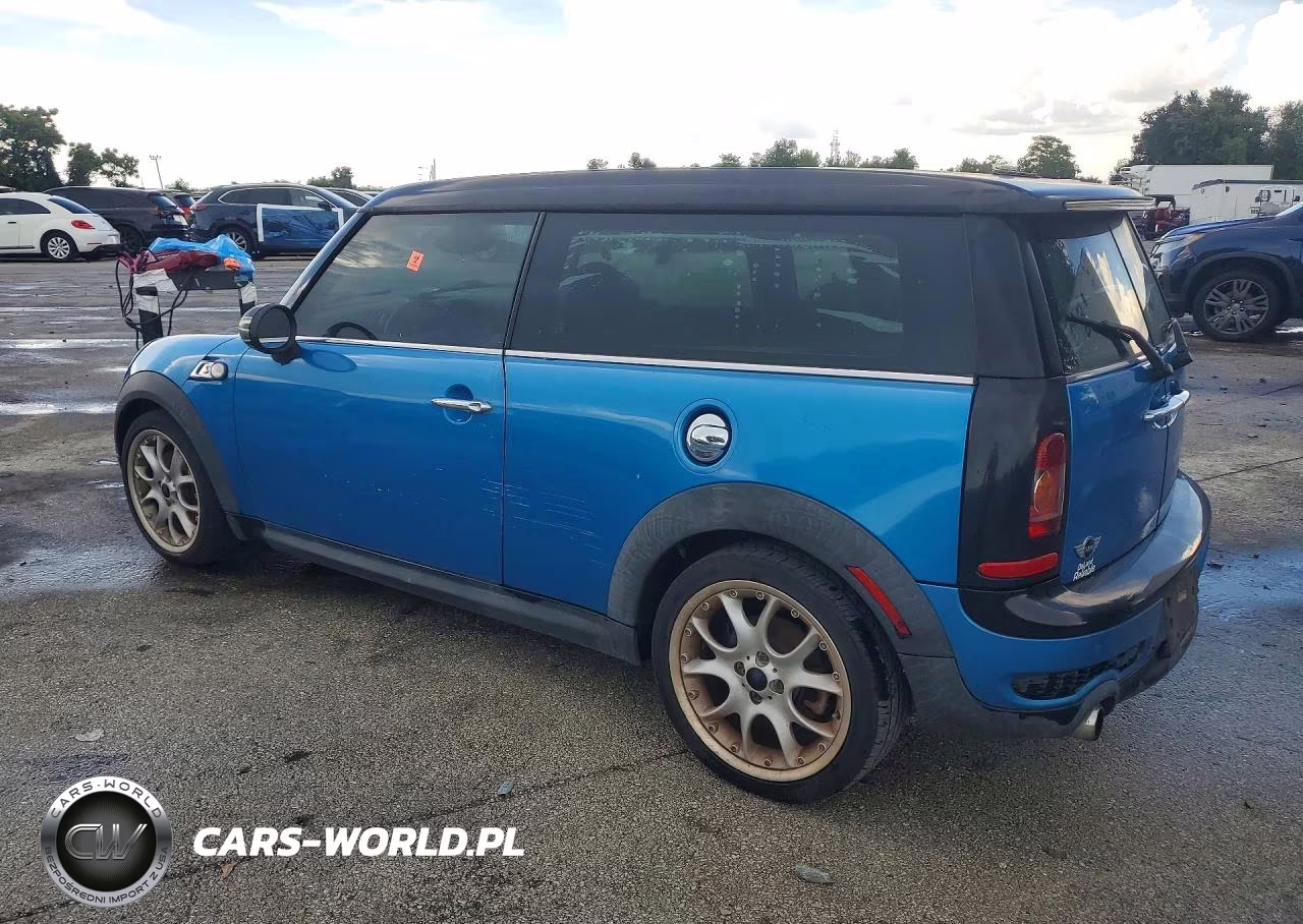 2009 Mini Cooper S Clubman VIN:WMWMM33509TP73199 - 2