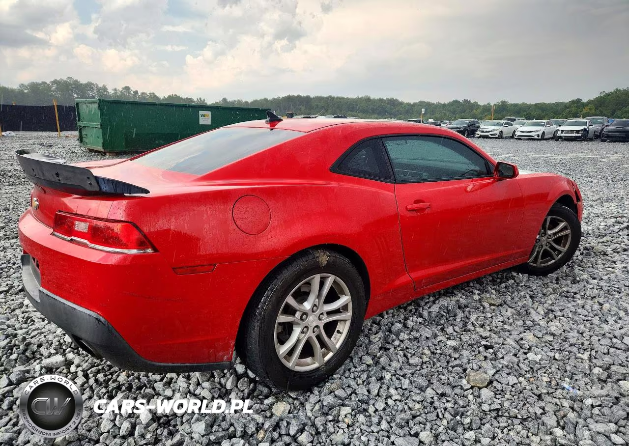 2014 Chevrolet Camaro Ls VIN:2G1FE1E38E9316238 - 3