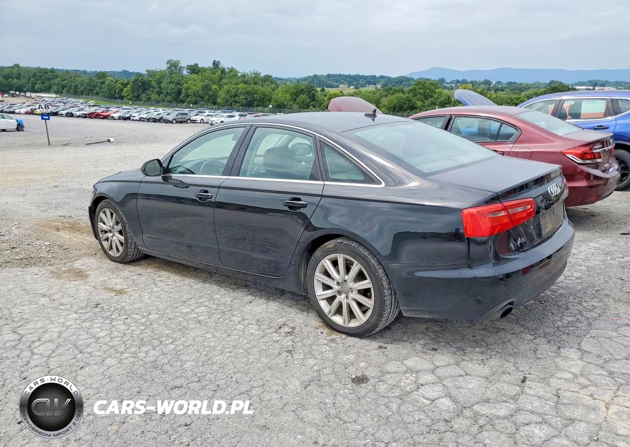 2013 Audi A6 Premium Plus VIN:WAUGFAFC4DN014381 - 2