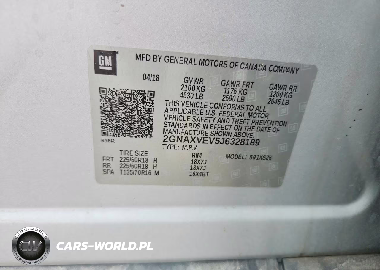 2018 Chevrolet Equinox Premier VIN:2GNAXVEV5J6328189 - 12