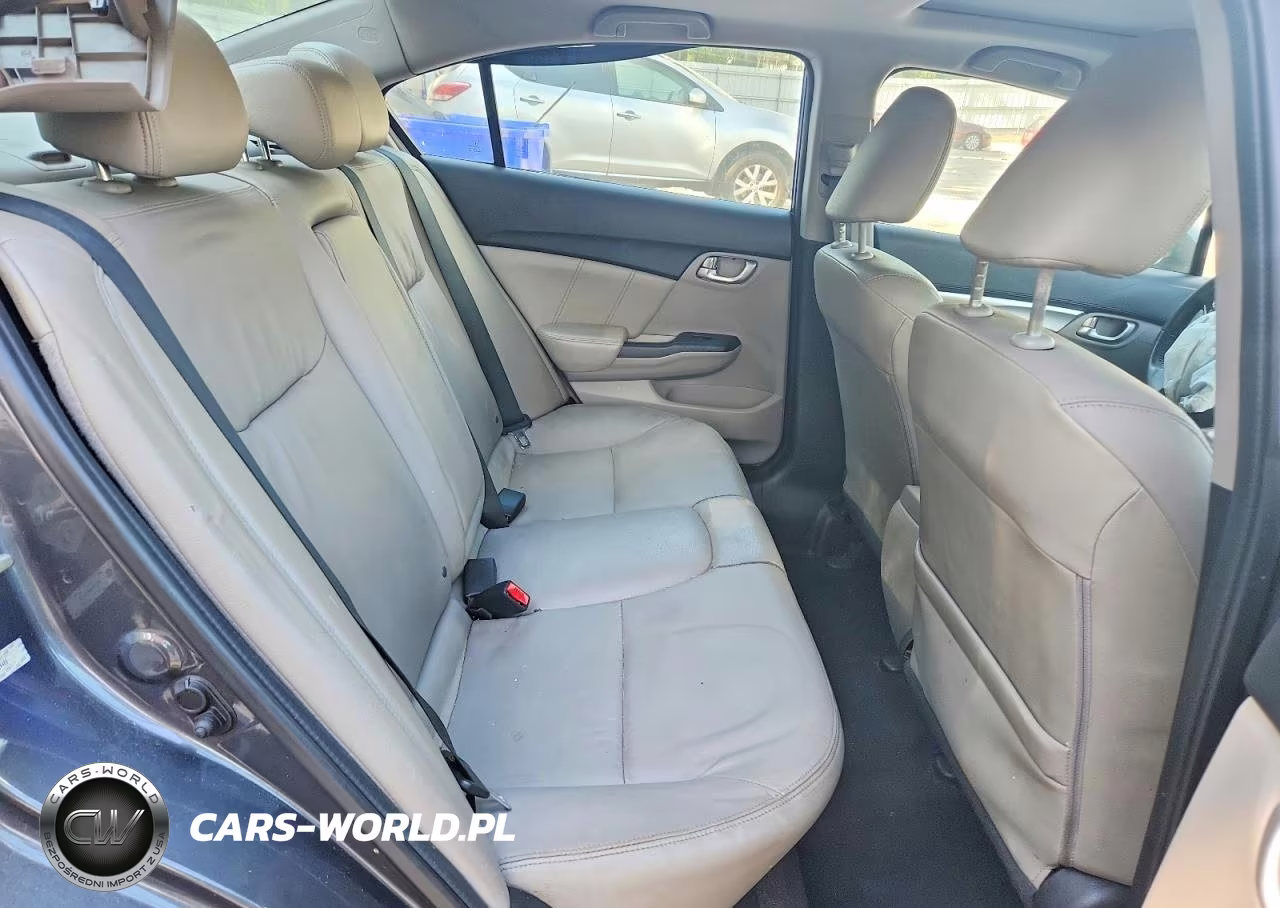 2013 Honda Civic Exl VIN:2HGFB2F96DH524486 - 10