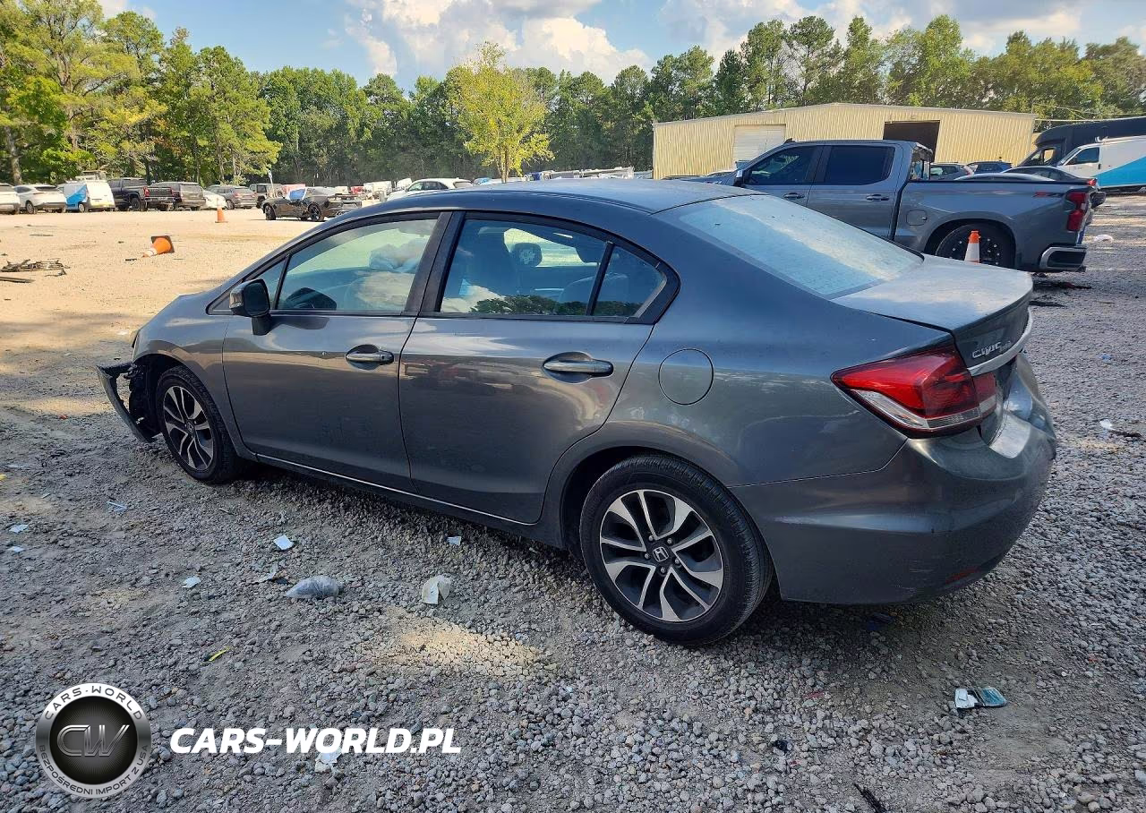 2013 Honda Civic Exl VIN:2HGFB2F96DH524486 - 2