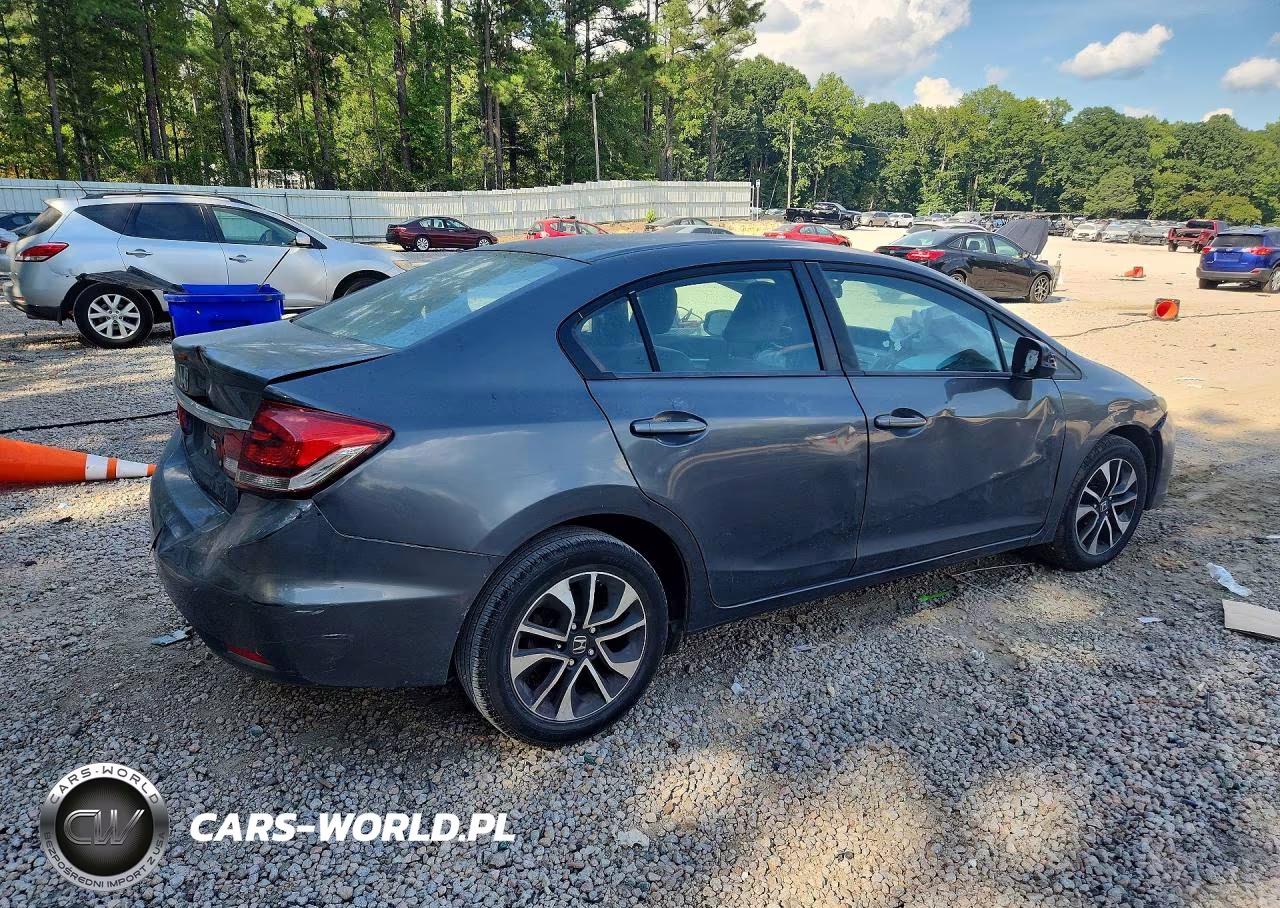 2013 Honda Civic Exl VIN:2HGFB2F96DH524486 - 3