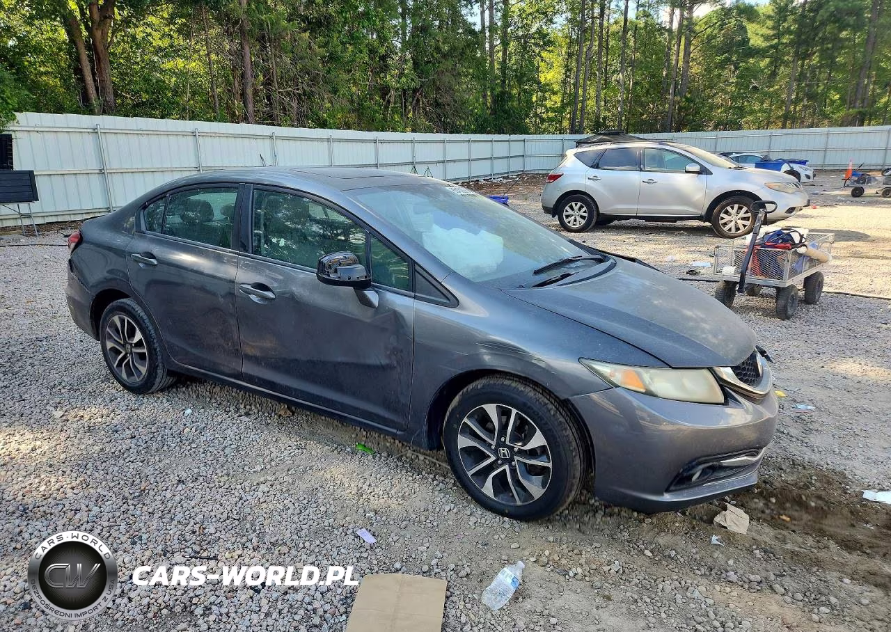 2013 Honda Civic Exl VIN:2HGFB2F96DH524486 - 4