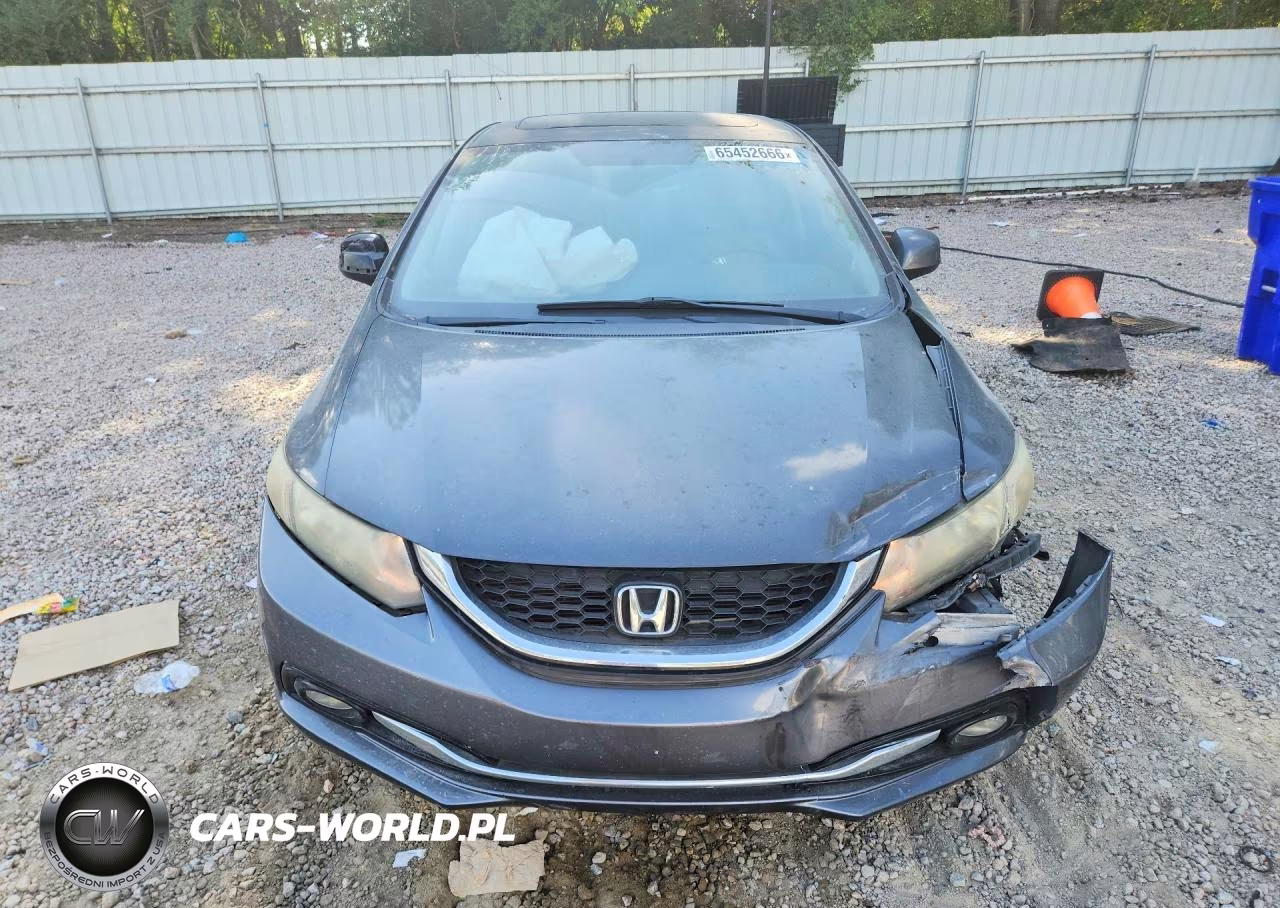 2013 Honda Civic Exl VIN:2HGFB2F96DH524486 - 5