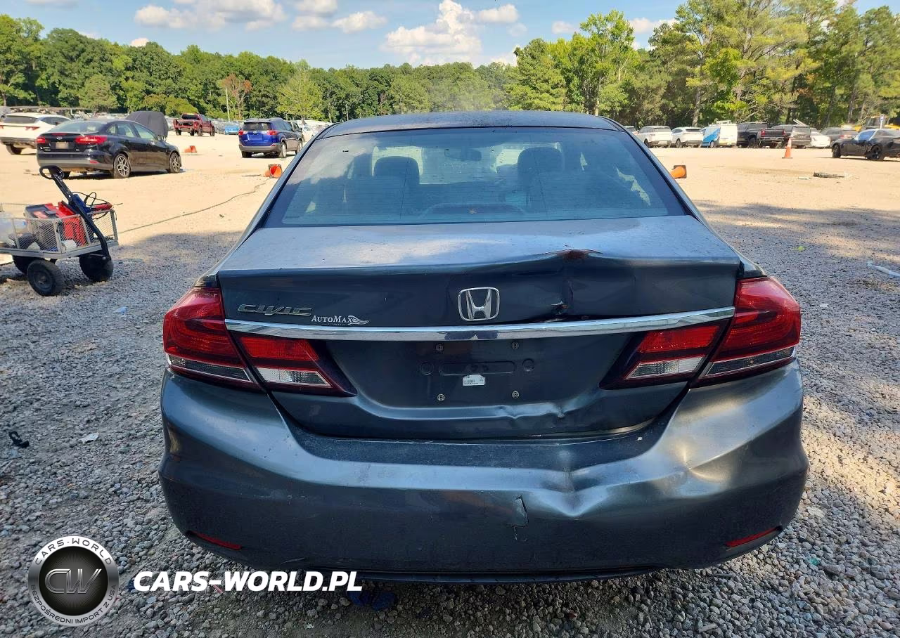 2013 Honda Civic Exl VIN:2HGFB2F96DH524486 - 6