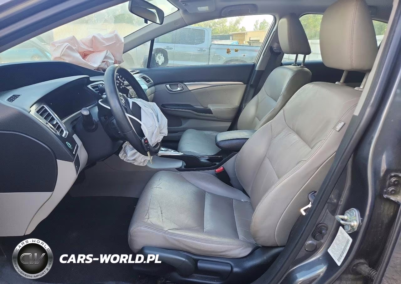 2013 Honda Civic Exl VIN:2HGFB2F96DH524486 - 7