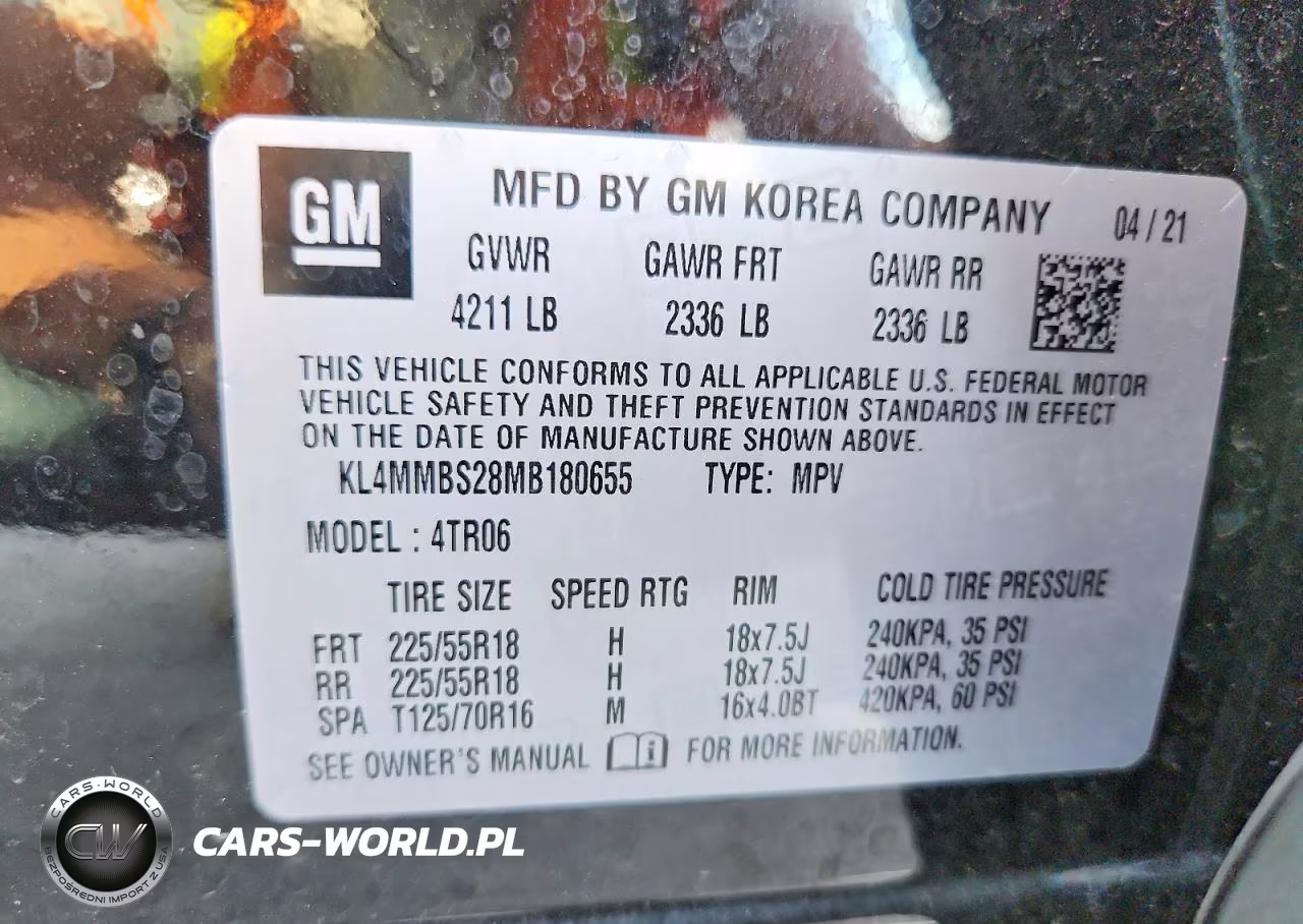 2021 Buick Encore Gx Preferred VIN:KL4MMBS28MB180655 - 13