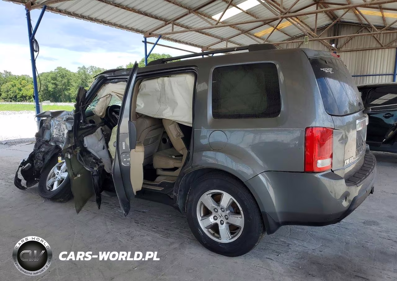 2009 Honda Pilot Exl VIN:5FNYF38599B027554 - 2