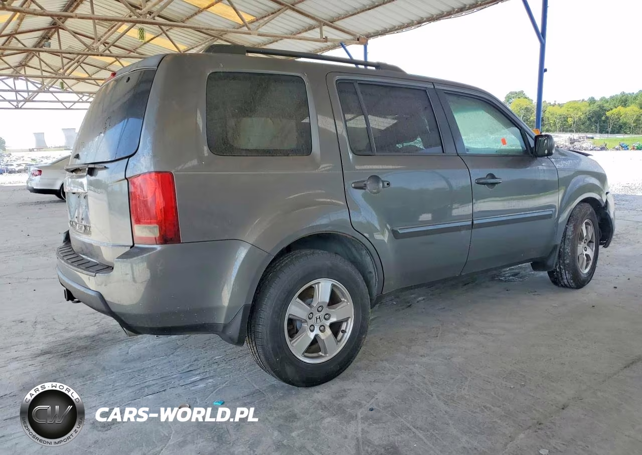 2009 Honda Pilot Exl VIN:5FNYF38599B027554 - 3