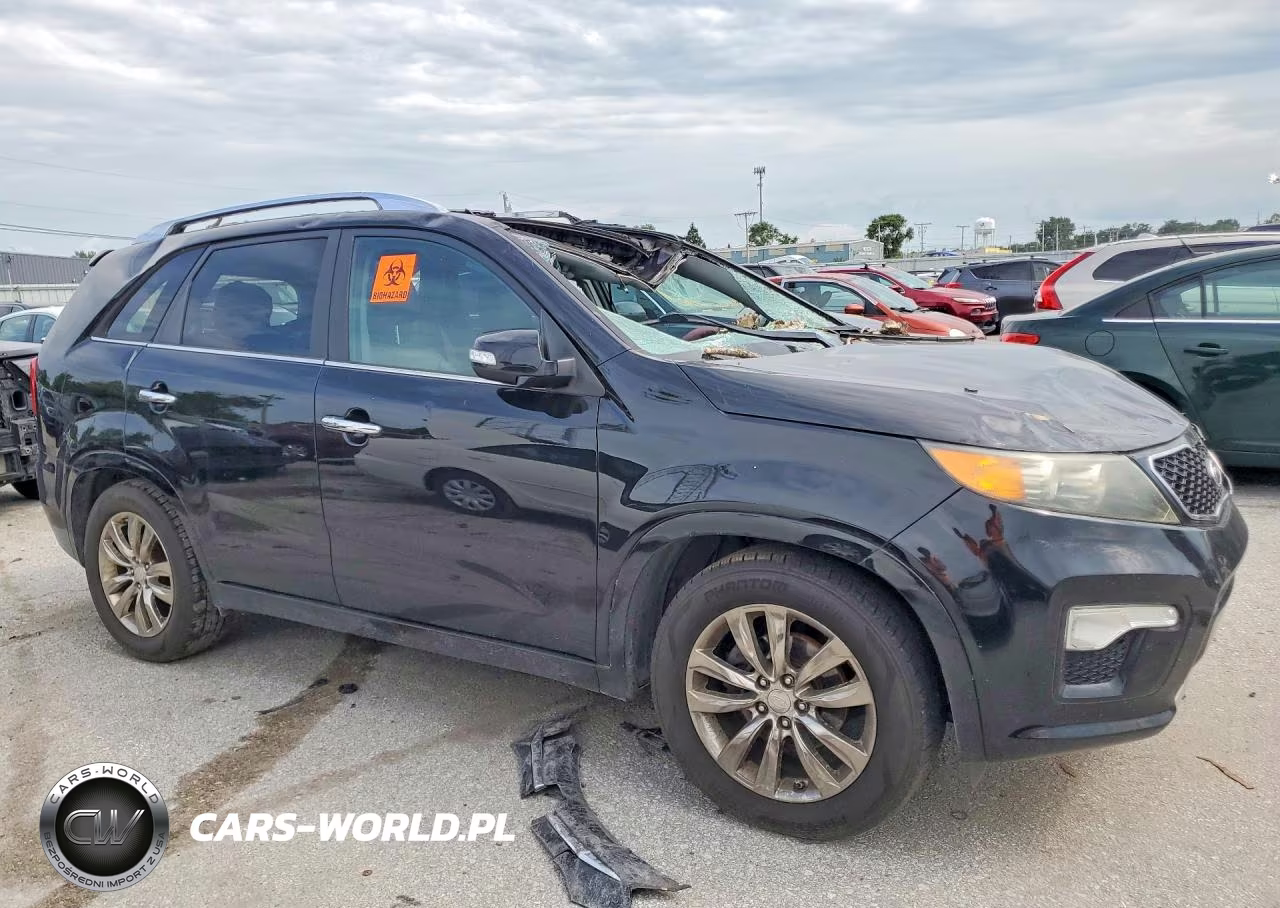 2011 Kia Sorento Sx VIN:5XYKW4A23BG150423 - 4