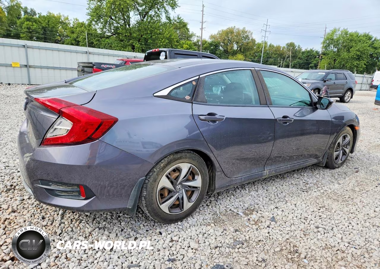 2020 Honda Civic Lx VIN:2HGFC2F61LH538913 - 3