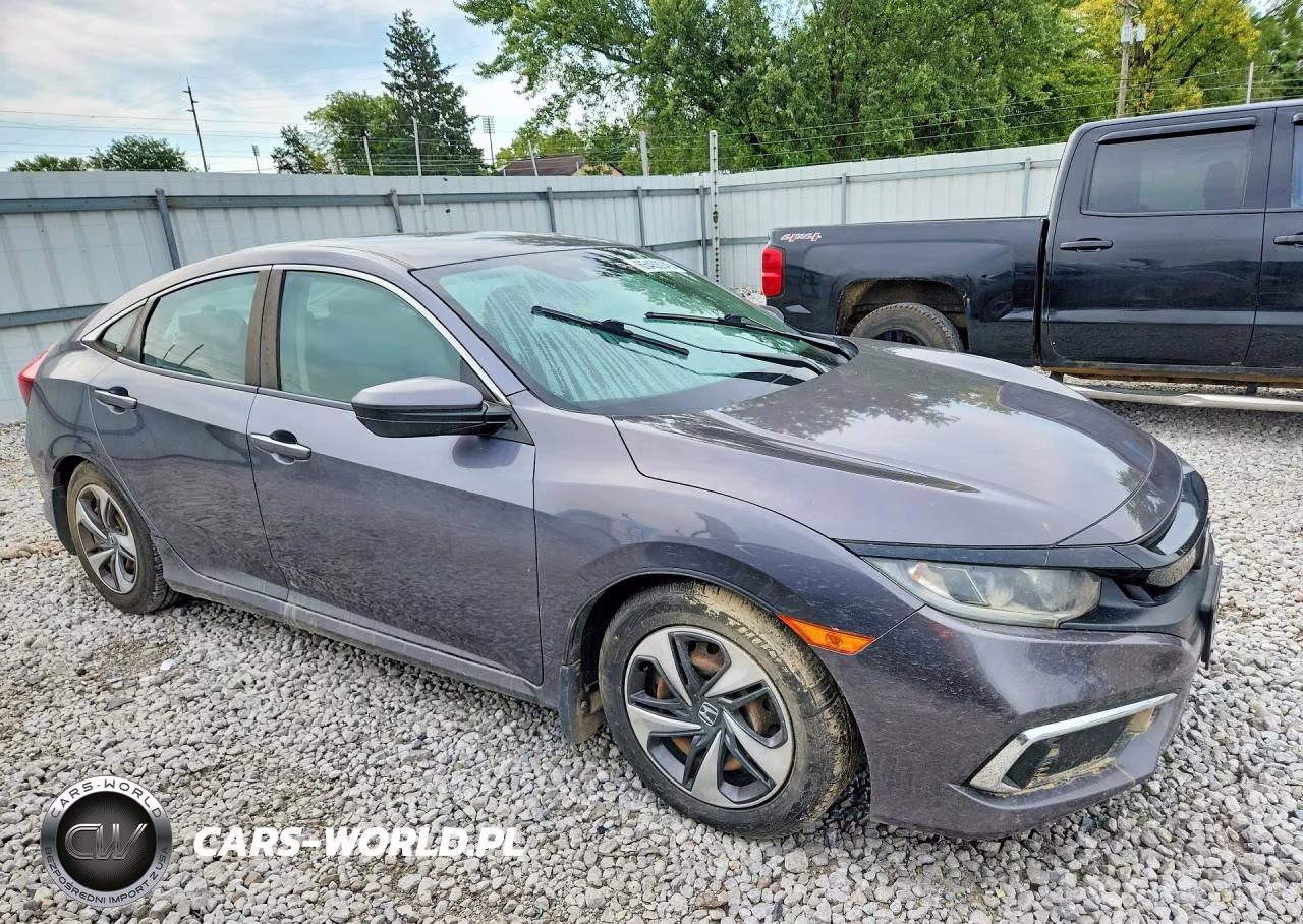 2020 Honda Civic Lx VIN:2HGFC2F61LH538913 - 4