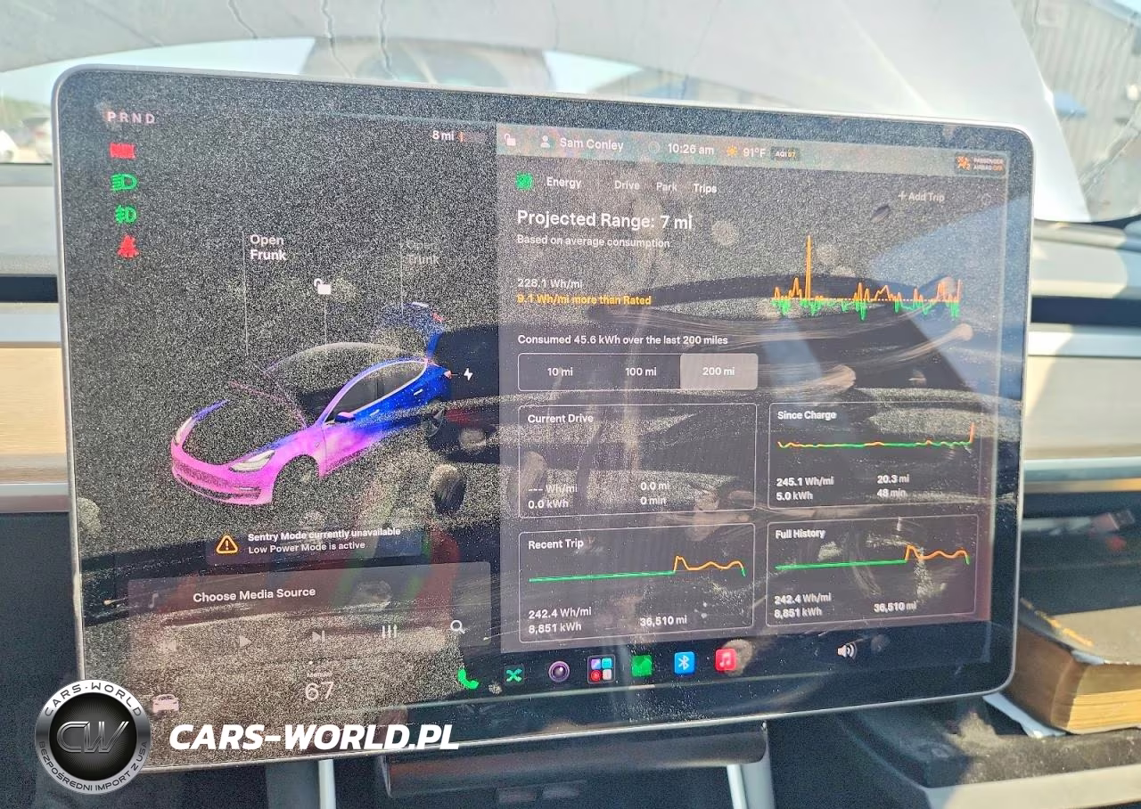 2019 Tesla Model 3 VIN:5YJ3E1EA0KF298804 - 9