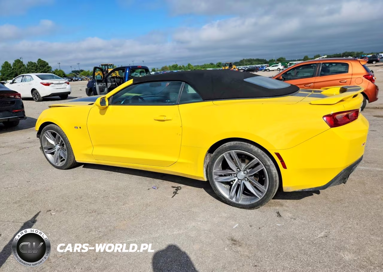 2017 Chevrolet Camaro Lt VIN:1G1FB3DX7H0211536 - 2