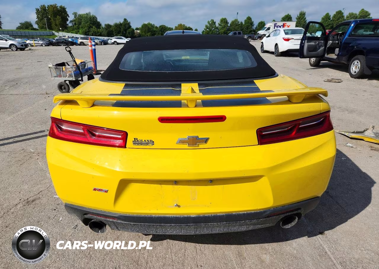 2017 Chevrolet Camaro Lt VIN:1G1FB3DX7H0211536 - 6