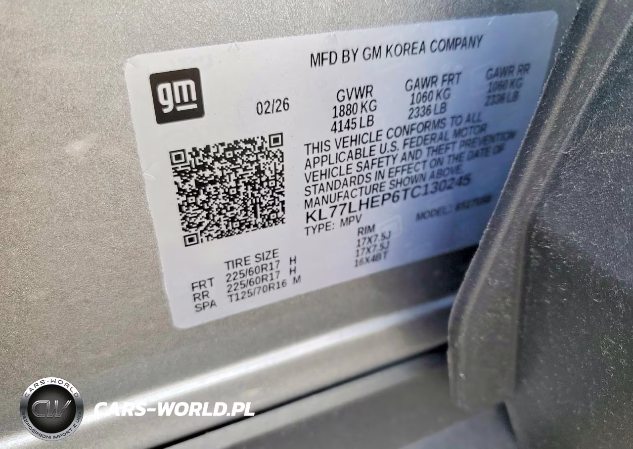 2026 Chevrolet Trax 1Lt VIN:KL77LHEP6TC130245 - 12
