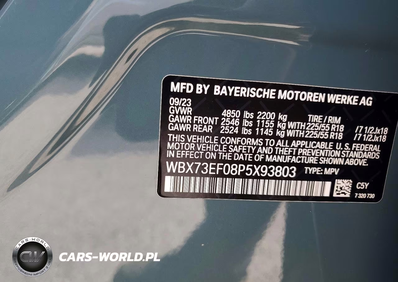 2023 BMW X1 xDrive28I VIN:WBX73EF08P5X93803 - 13