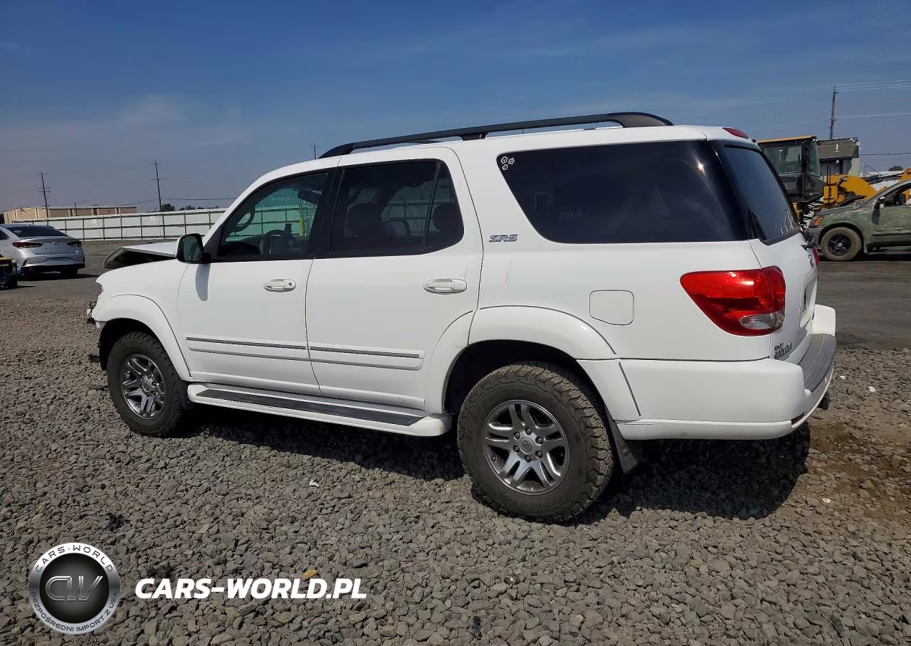 2007 Toyota Sequoia Sr5 VIN:5TDBT44A07S289706 - 2