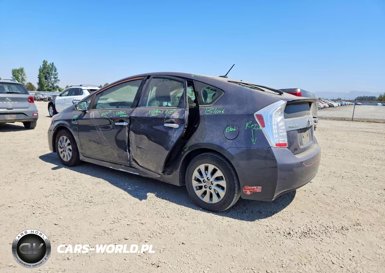2014 Toyota Prius Plug-In Hybrid Base VIN:JTDKN3DP3E3060931 - 2