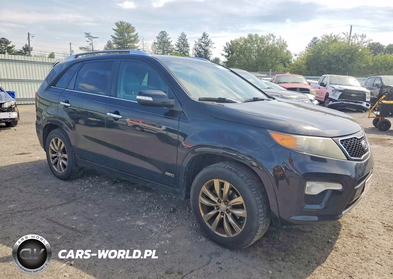 2011 Kia Sorento Sx VIN:5XYKWDA23BG100055 - 4
