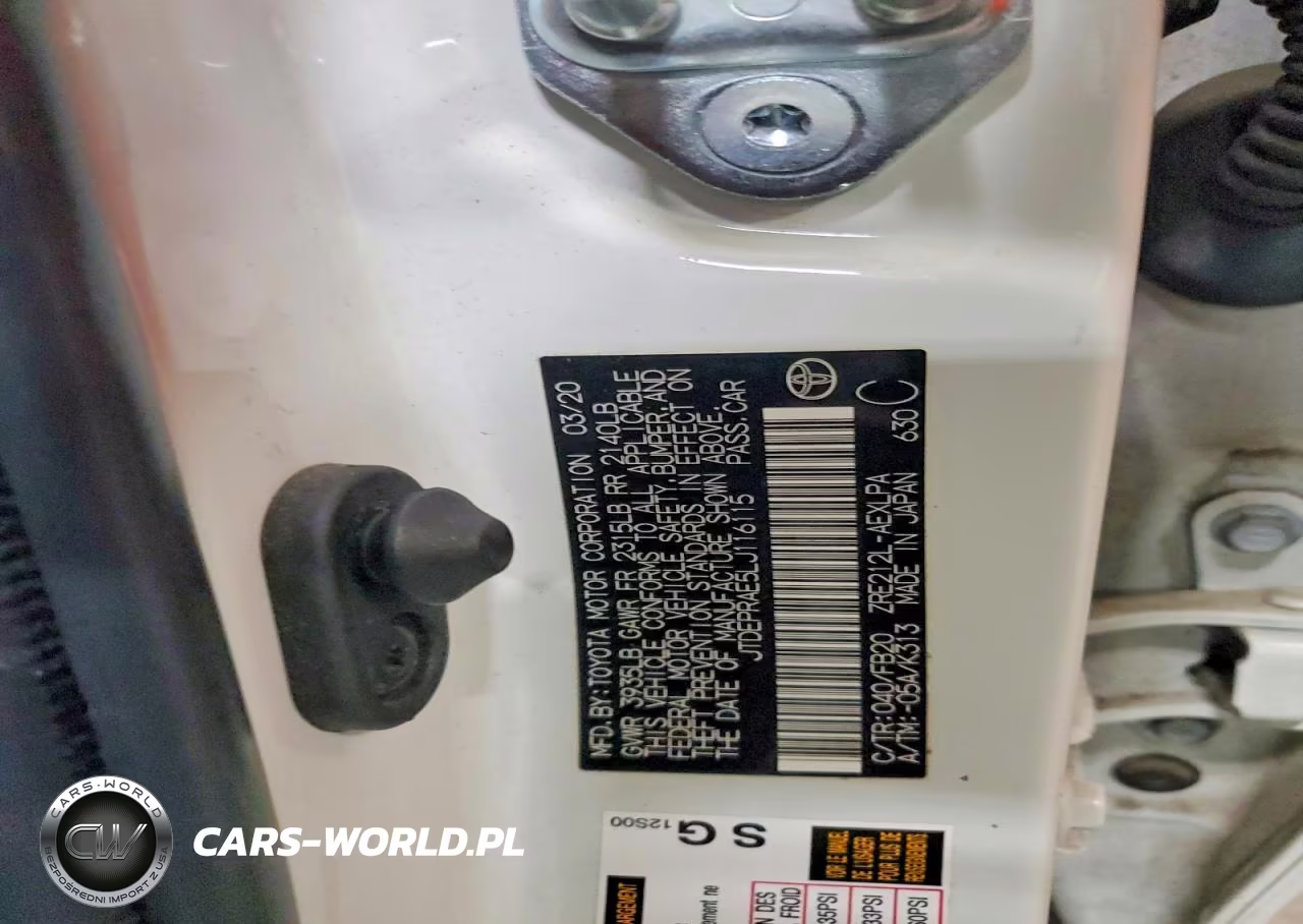 2020 Toyota Corolla Le VIN:JTDEPRAE5LJ116115 - 12