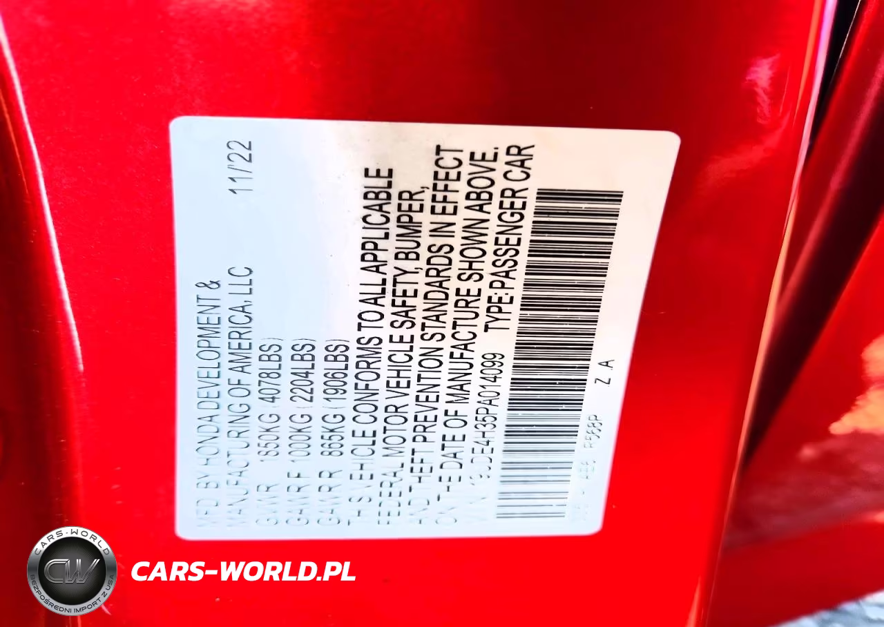 2023 Acura Integra A-Spec VIN:19UDE4H35PA014099 - 12