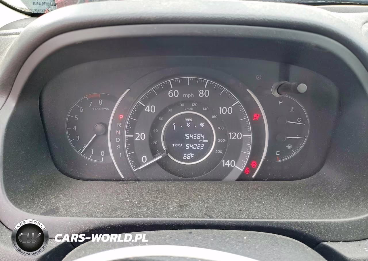 2012 Honda Cr-V Lx VIN:2HKRM4H31CH629243 - 9