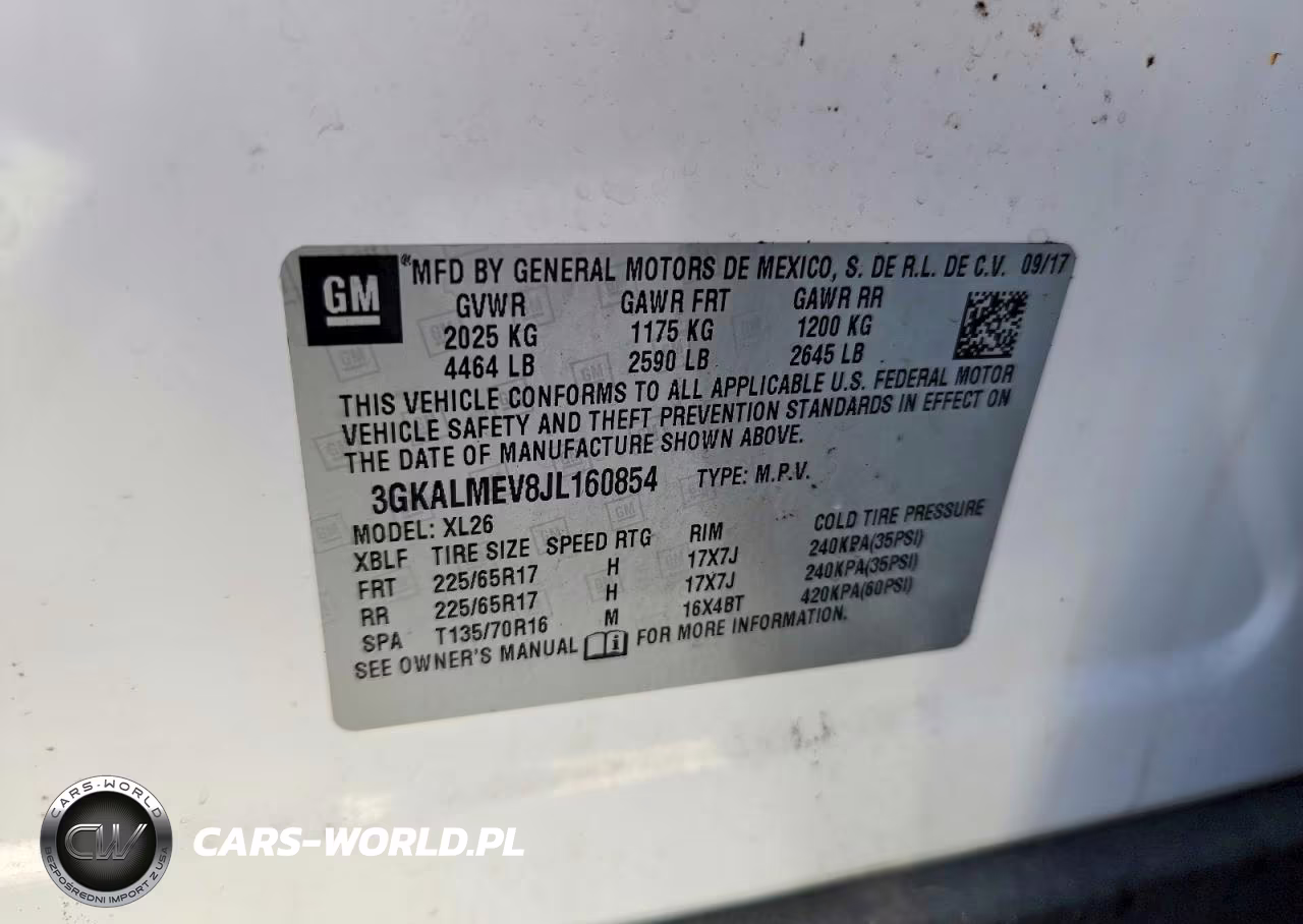 2018 GMC Terrain Sle VIN:3GKALMEV8JL160854 - 13