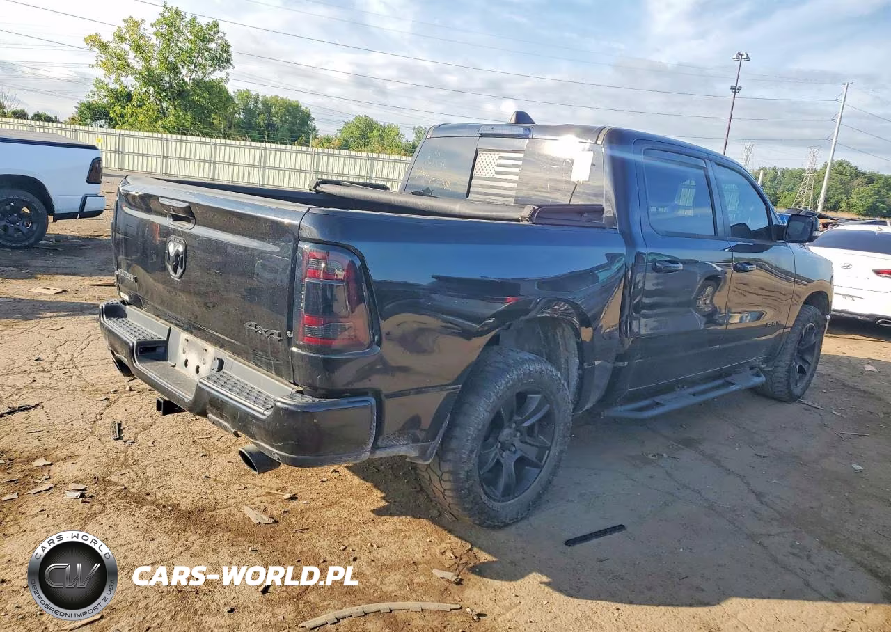 2021 Ram 1500 Big Horn-Lone Star VIN:1C6SRFFT0MN506379 - 3