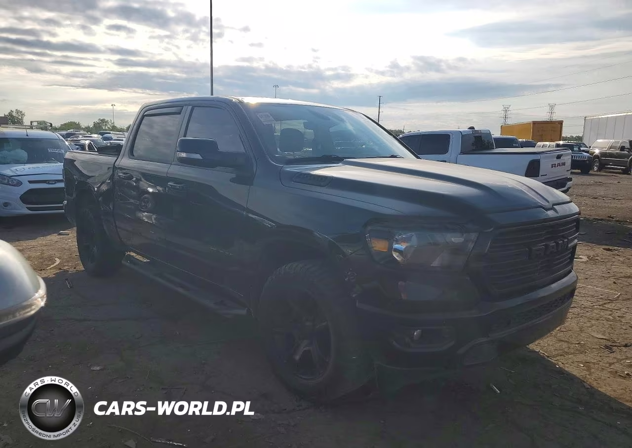 2021 Ram 1500 Big Horn-Lone Star VIN:1C6SRFFT0MN506379 - 4