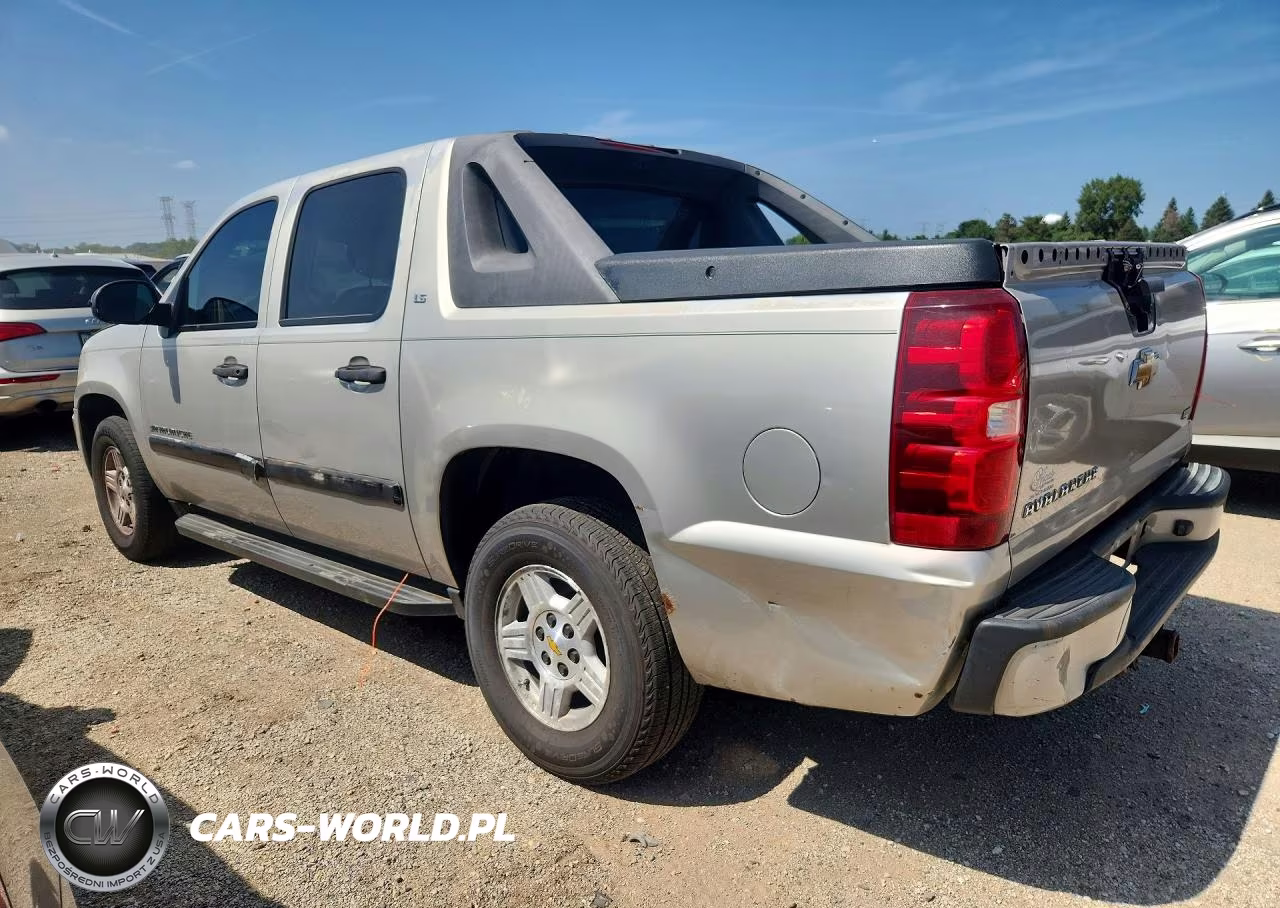 2008 Chevrolet Avalanche Ls VIN:3GNEC12098G164376 - 2