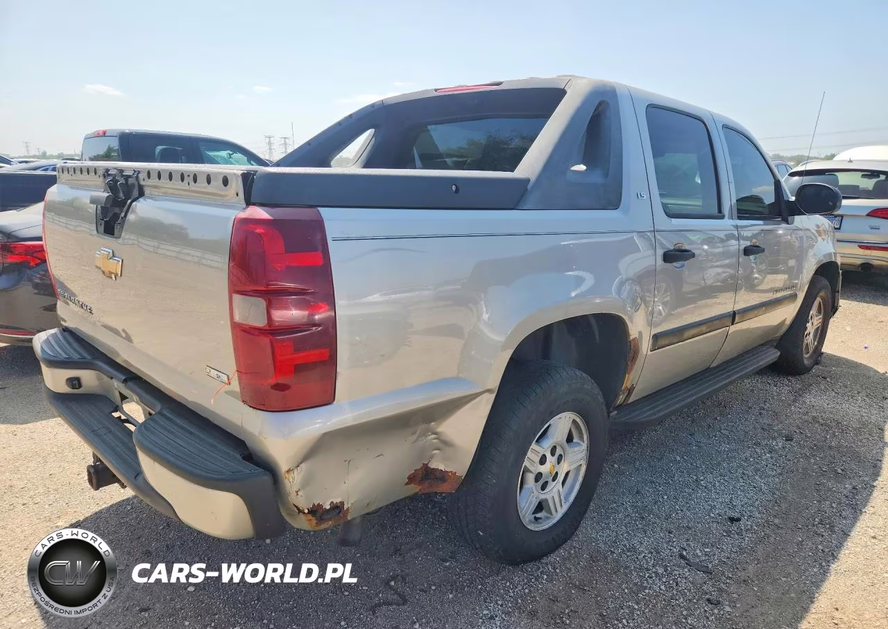2008 Chevrolet Avalanche Ls VIN:3GNEC12098G164376 - 3