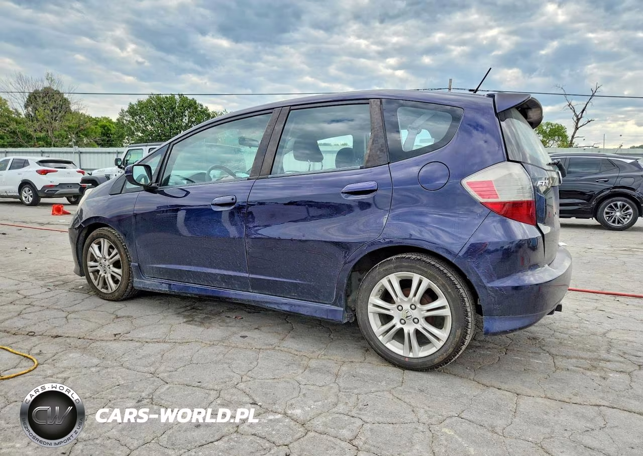 2009 Honda Fit Sport VIN:JHMGE88499S075558 - 2