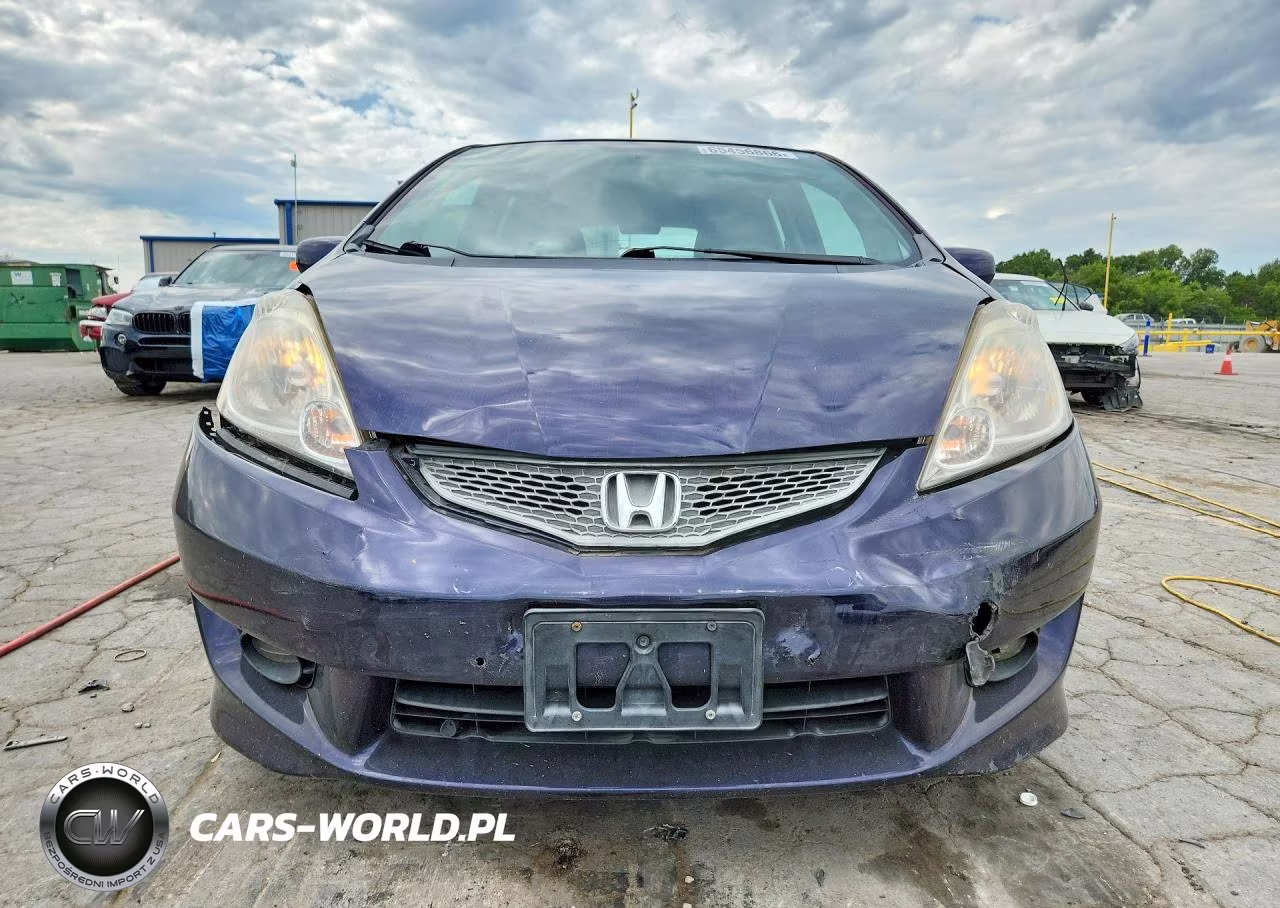 2009 Honda Fit Sport VIN:JHMGE88499S075558 - 5