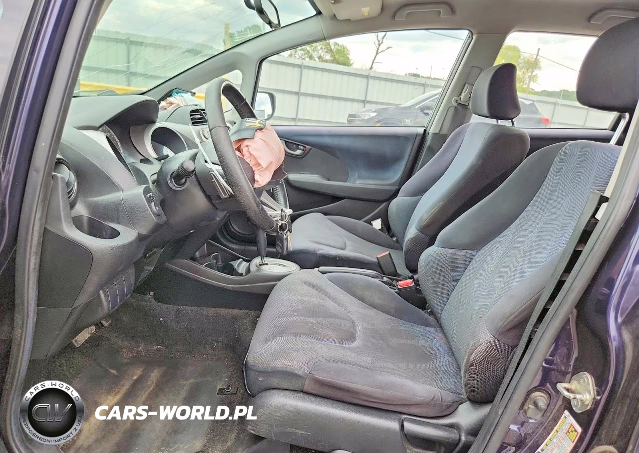 2009 Honda Fit Sport VIN:JHMGE88499S075558 - 7