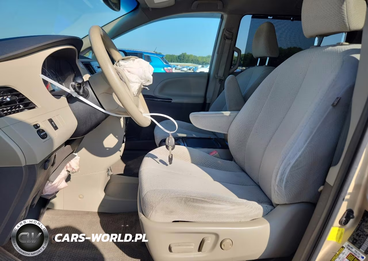 2012 Toyota Sienna Le VIN:5TDKK3DCXCS206503 - 7
