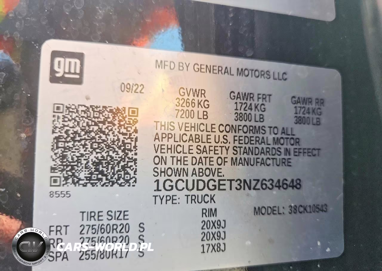 2022 Chevrolet Silverado K1500 Ltz VIN:1GCUDGET3NZ634648 - 12
