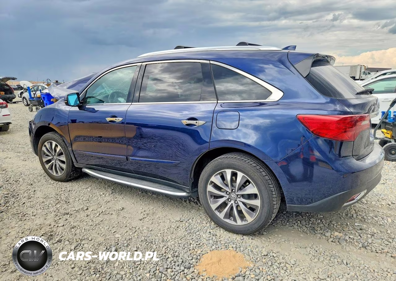 2014 Acura Mdx Technology VIN:5FRYD4H45EB004655 - 2