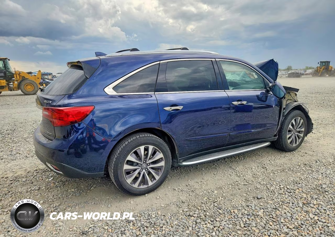 2014 Acura Mdx Technology VIN:5FRYD4H45EB004655 - 3
