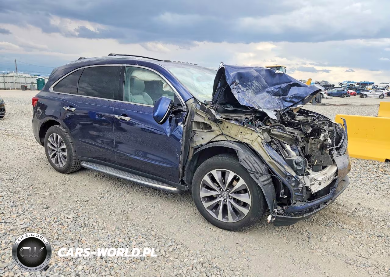 2014 Acura Mdx Technology VIN:5FRYD4H45EB004655 - 4