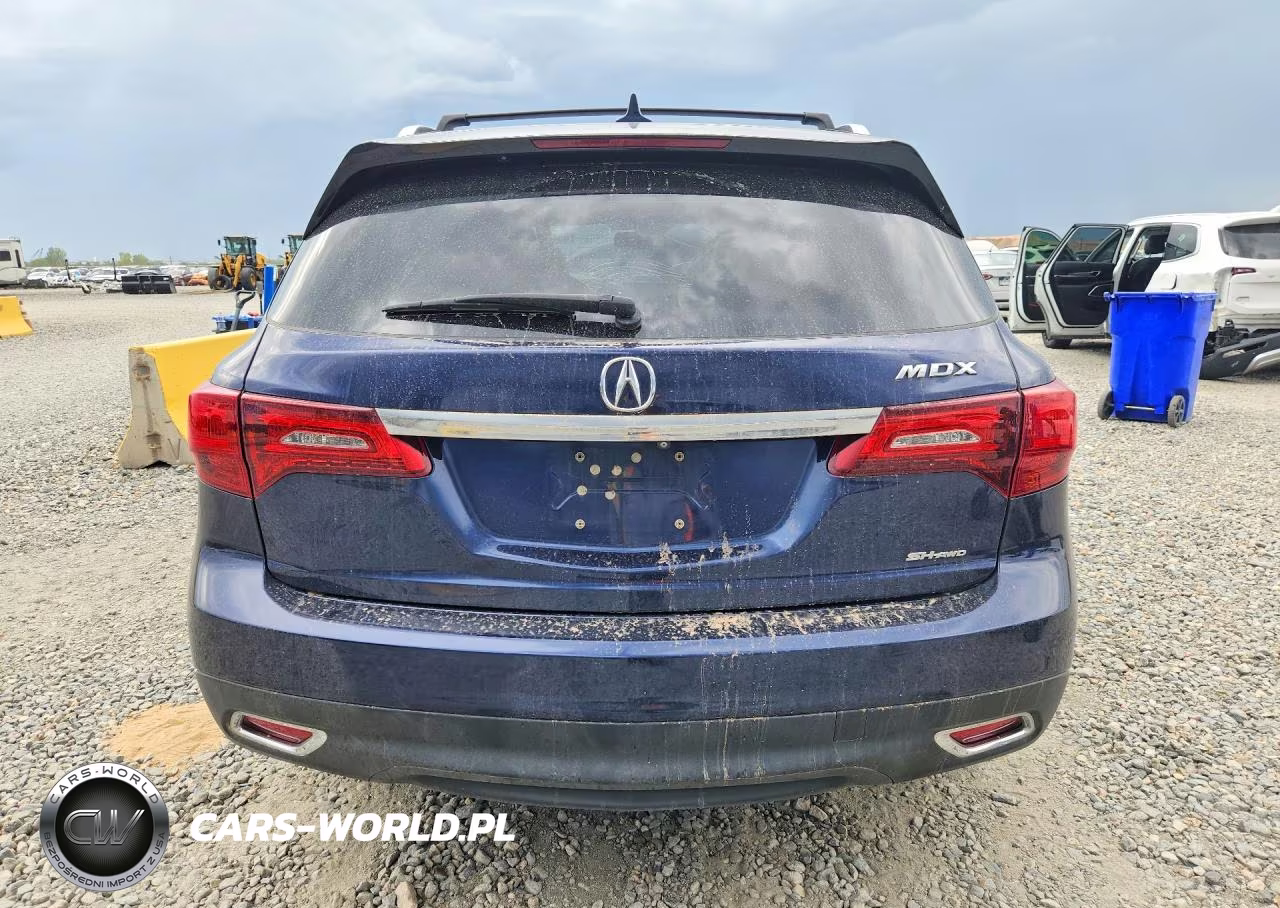2014 Acura Mdx Technology VIN:5FRYD4H45EB004655 - 6
