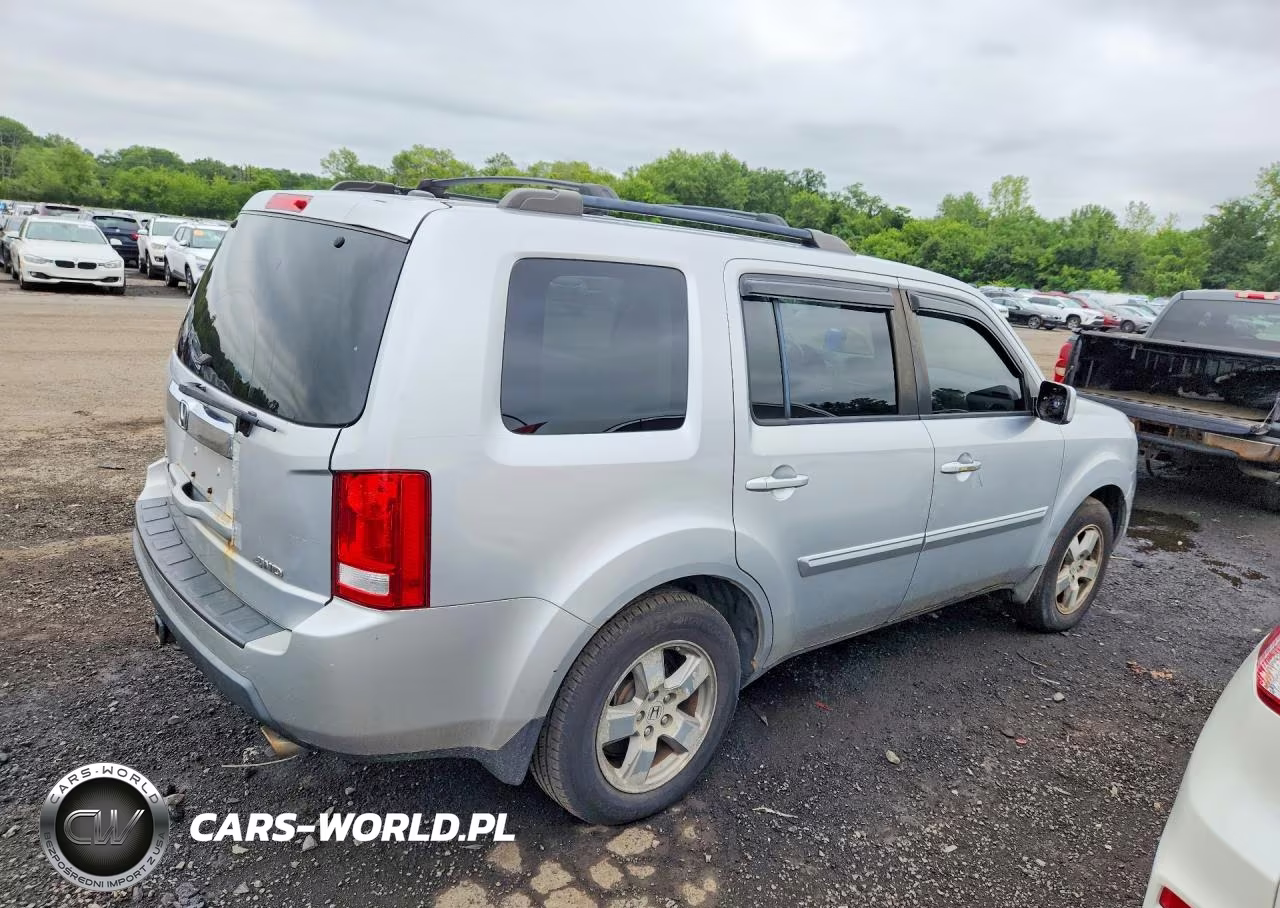 2011 Honda Pilot Exl VIN:5FNYF4H54BB017736 - 3